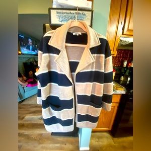 Madewell wool sweater over the hip